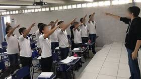 Boys in Brazil land school in scandal as self-styled Nazis saluting classmate as a Fuhrer creating a new ‘REICH’