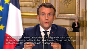 ‘Coronavirus has no passport!’ Macron insists no need to close French borders unless EU agrees, as he orders school & uni shutdown