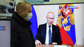 Holiday week, financial support for Covid-19 victims & taxes for rich: Putin lays out emergency virus plan