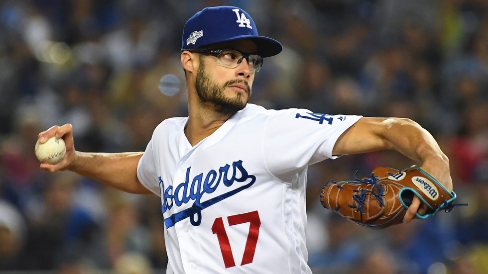 What A Pane! Los Angeles Dodgers Pitcher SMASHES Window During At-home ...