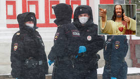 Foul-mouthed JESUS arrested in Moscow for violating self-isolation rules, becomes instant meme fodder online