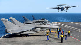 Over ONE THIRD of crew on France’s only aircraft carrier have contracted coronavirus – military
