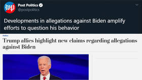‘Did Biden’s lawyer write this?’ WaPo receives ‘Noble’ for ‘embarrassing’ attempt to obfuscate sexual assault claim in headline