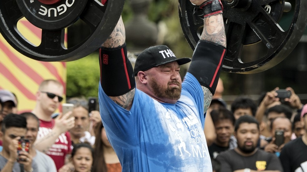 Game of Thrones star Hafthor Bjornsson 