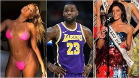 Court cheating? Meet the bikini models at war over claims NBA icon LeBron James played away (PHOTOS)