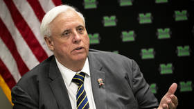 West Virginia governor explains his ‘f**king follow the guidelines’ Covid-19 advice as technical glitch as it turns into meme