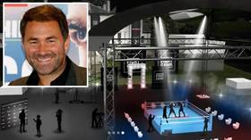 Backyard brawls: Promoter Eddie Hearn reveals plans to stage boxing events in his BACK GARDEN (PHOTOS)