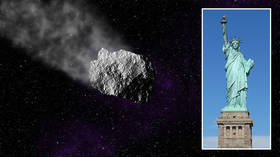 Statue of Liberty-sized ASTEROID barrelling towards Earth as six space rocks set to skim past