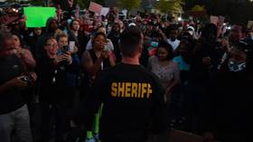 ‘It’s not who we are!’ County sheriff in Michigan JOINS march against police brutality