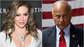 ‘Welcome to the GOP?’ Alyssa Milano takes credit for Steve King’s primary loss, despite opponent being pro-wall Trump fan