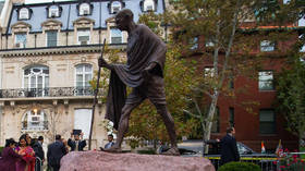 Gandhi statue near Indian Embassy in US capital ‘desecrated’ by vandals amid ongoing police brutality protests (PHOTOS)