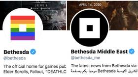 ‘FAKE WOKENESS’: Video game firm Bethesda switches profile images to LGBT pride flag… but NOT on Middle East account