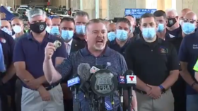 ‘Stop treating us like ANIMALS and THUGS’: WATCH NY police union boss EXPLODE on politicians and the press