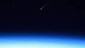 Russian cosmonaut takes picture of 'BRIGHTEST COMET' in 7 years as it passes close to Earth (PHOTOS)