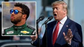 'Has he apologized?' President Trump takes aim at NASCAR driver Bubba Wallace over pit garage noose 'hoax'