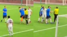 ‘He was provoking me the whole match’: Football referee speaks out after FIST FIGHT with player (VIDEO)
