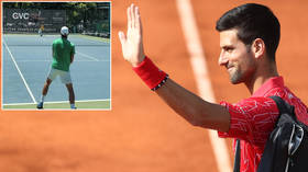 'That's not a bad training partner': World No. 1 Djokovic BACK ON COURT for US Open preparations with former Serbian star (VIDEO)