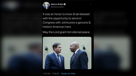 All black guys look alike? Marco Rubio pays tribute to civil rights leader John Lewis...by posting picture of Elijah Cummings