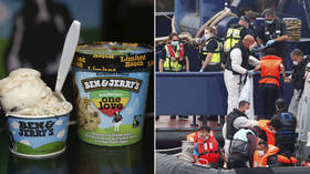 ‘A large scoop of virtue signaling’: Ben & Jerry’s takes licking on Twitter after attacking UK govt’s treatment of migrants