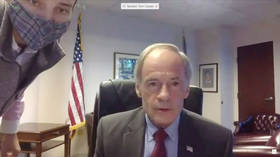 ‘F**k, f**k, f**k’: Dem senator caught cursing out assistant on hot mic as technology beats him (VIDEO)