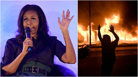 Michelle Obama hails ‘swift & powerful’ protests, decries racism but stays silent on riots in comment on Kenosha shootings