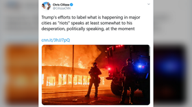 ‘The new Babylon Bee?’ CNN commentator mocked after downplaying riots in Kenosha, Portland as ‘protests’ with a FIERY cover photo
