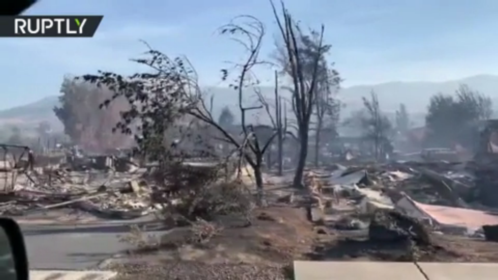 WATCH Houses burned down, neighborhoods left in ashes by devastating