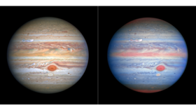 Fresh photos of Jupiter near its closest approach to Earth reveal NEW STORM on Solar System's largest planet