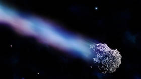 Scientists spot glowing, ultraviolet aurora around comet for 1st time in history