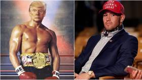 UFC's Covington blasts 'slime in Hollywood & woke sports' for 'wishing harm on a 74-year-old grandfather' as Trump battles Covid