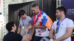 'Rest in peace, hero': Armenian powerlifting champion 'killed in fighting in Nagorno-Karabakh'