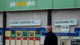 UK unemployment rate highest in 3 years, number of Brits made redundant largest since 2009