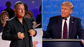 Bruce Springsteen & other celebs are being whiny teenagers, threatening to run away if Trump wins. If only they would