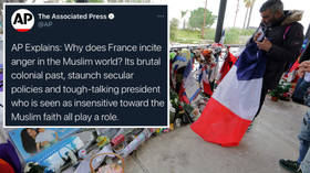 AP blames France for INCITING Muslims to chop heads off, deletes & rewrites tweet after ferocious criticism