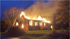 Canadian police probe ‘suspicious’ fires that destroyed two churches located just 10 minutes apart