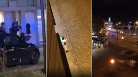 DRAMATIC VIDEOS show running gun battles with police in central Vienna amid ongoing terrorist attack