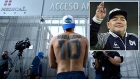 'Diego is fighting': Fans gather to show support as Diego Maradona recovers from successful brain surgery
