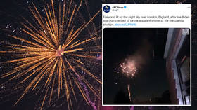 Embarrassing journalism fail: ABC deletes ‘fake news’ tweet attributing traditional UK bonfire night fireworks to Biden win