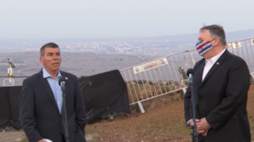 Pompeo becomes first US secretary of state to visit Israel-occupied Golan Heights in official capacity (VIDEO)