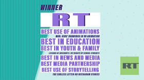 RT’s #VictoryPages project wins big at prestigious Shorty Social Good Awards, overtaking HBO, MTV & other media giants