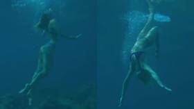 'True mermaid': Russian synchronized swimming champ Timanina stuns followers with mesmerizing underwater skills (VIDEO)