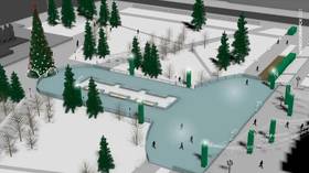 Mayor of Novosibirsk defends decision to shape city’s main ice rink like a penis for 2nd consecutive year