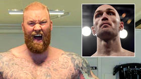 ‘Is this a wind-up?’ Game of Thrones star Bjornsson announces boxing debut against pro as ‘tune-up’ for scrap with strongman Hall