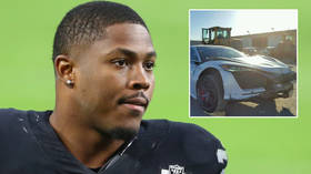 NFL’s Josh Jacobs ‘suffers injuries’ in car smash and is booked for driving under influence hours after post-game karaoke bar trip