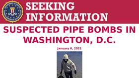 FBI offers $50k reward for information about suspected pipe bombs planted in DC amid Capitol unrest (PHOTO)