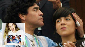‘I need a hug’: Daughters who were ‘caught in legal battle’ with Diego Maradona pay emotional tributes to tragic football legend
