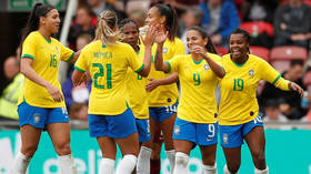 ‘Feminists will go crazy’: Backlash over pay row as Brazil women’s football team lose 6-0 to under-16s male side in hour-long game