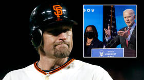 ‘Trump‘s president in four months’: Baseball champ Aubrey Huff lashes out at Biden and Harris as he claims Democrats control minds