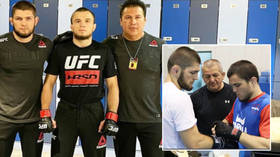 ‘Father’s plan‘: Khabib‘s coach reveals key moment when Abdulmanap Nurmagomedov‘s influence inspired Umar to UFC debut win (VIDEO)