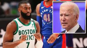 ‘Keep the same energy’: NBA star Jaylen Brown says the fight for social justice continues, despite Trump’s White House departure